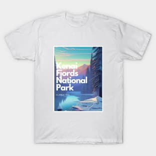 Kenai Fjords National Park hike Alaska United States T-Shirt